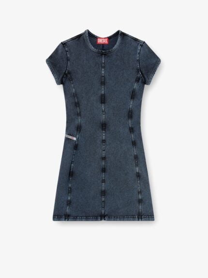 Diesel D-Cupsleeves Stretch Cotton Short Dress