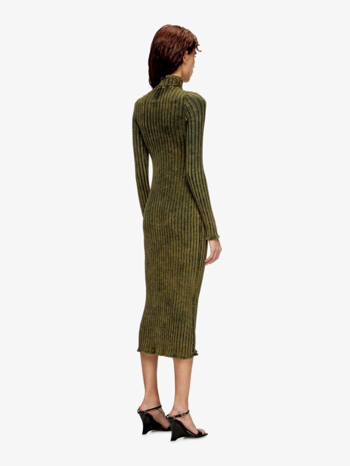 Diesel D-Wavya Stretch Cotton Midi Dress