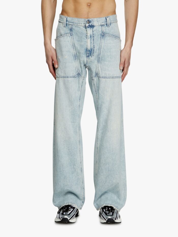 Diesel D-zeta Relaxed Fit Jeans