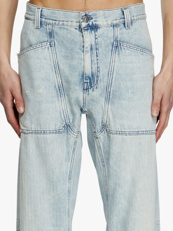 Diesel D-zeta Relaxed Fit Jeans