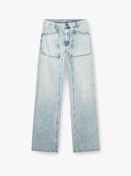 Diesel D-zeta Relaxed Fit Jeans