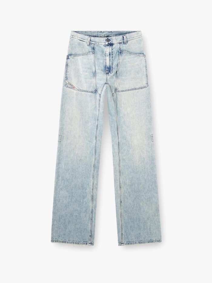 Diesel D-zeta Relaxed Fit Jeans