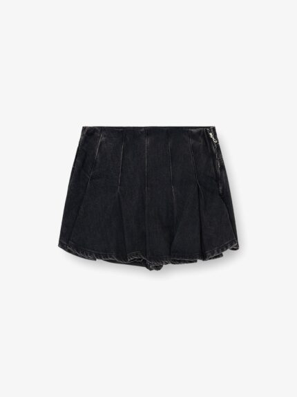 Diesel DE-ROX Pleated Denim Shorts