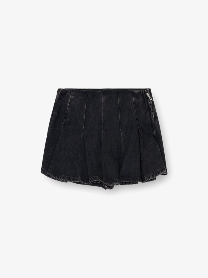 Diesel DE-ROX Pleated Denim Shorts