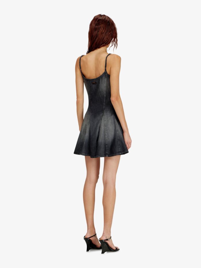 Diesel DE-SPOKY-S Denim Short Dress