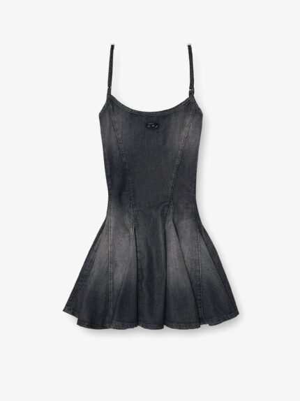 Diesel DE-SPOKY-S Denim Short Dress