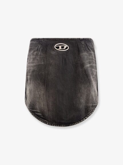 Diesel De-Vany Cotton Mini Skirt