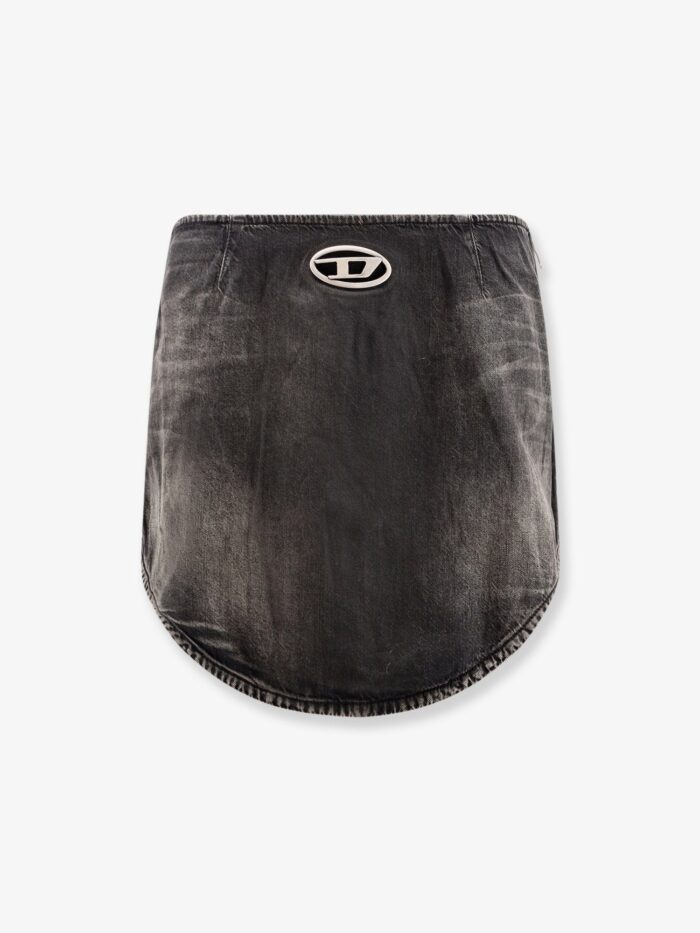 Diesel De-Vany Cotton Mini Skirt