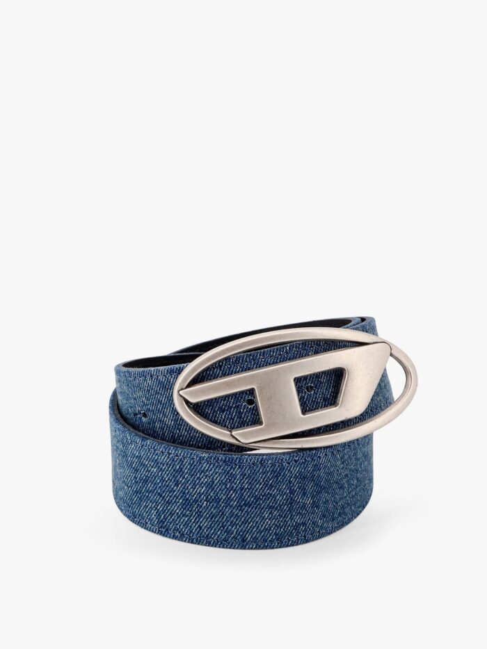 Diesel Denim Belt With Logo