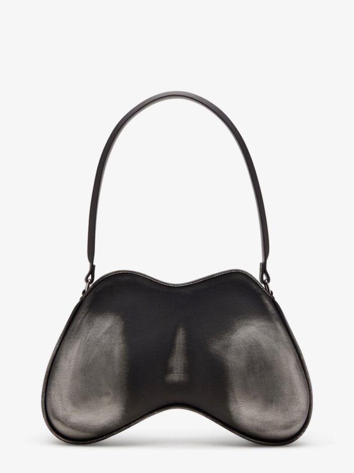 Diesel Double-D Shoulder PU Shoulder Bag