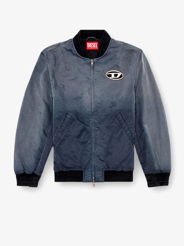 Diesel J-Kepes Delavé Nylon Bomber Jacket