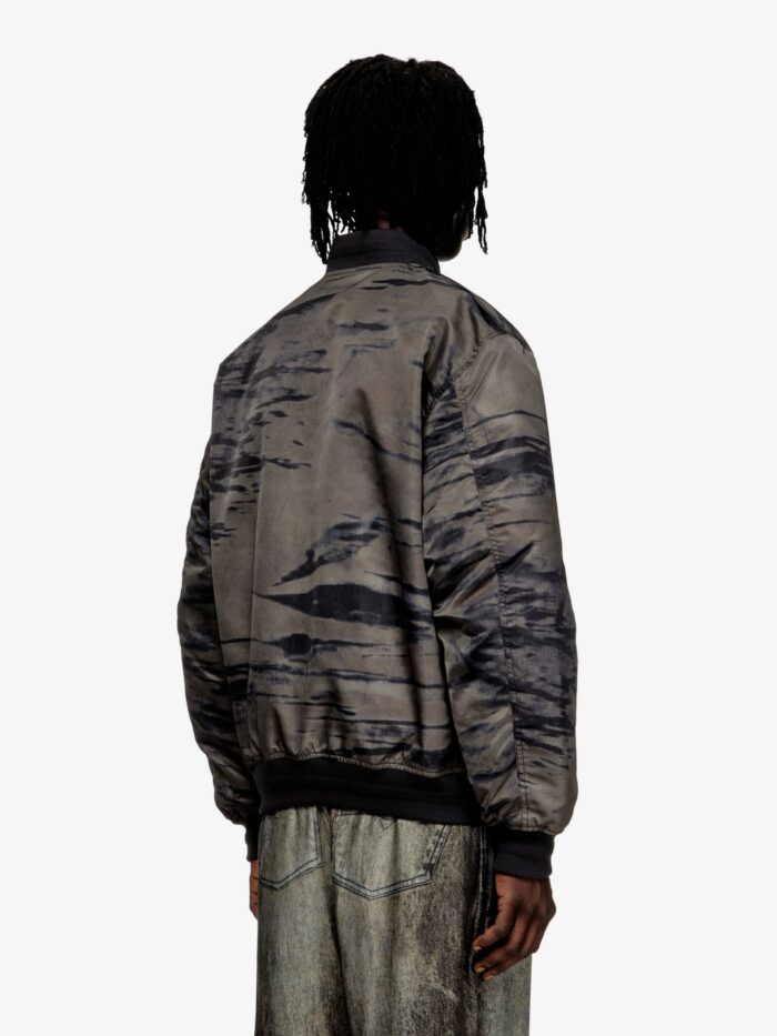Diesel J-Kepes-Dlbz Nylon Bomber Jacket