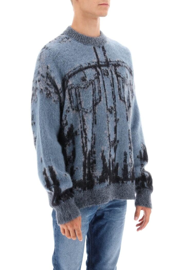 Diesel K-patmos Moahir And Wool Sweater