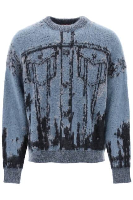 Diesel K-patmos Moahir And Wool Sweater