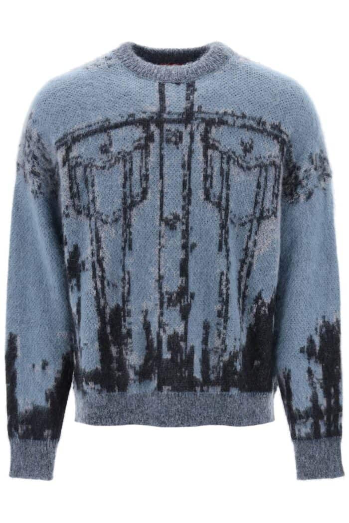 Diesel K-patmos Moahir And Wool Sweater