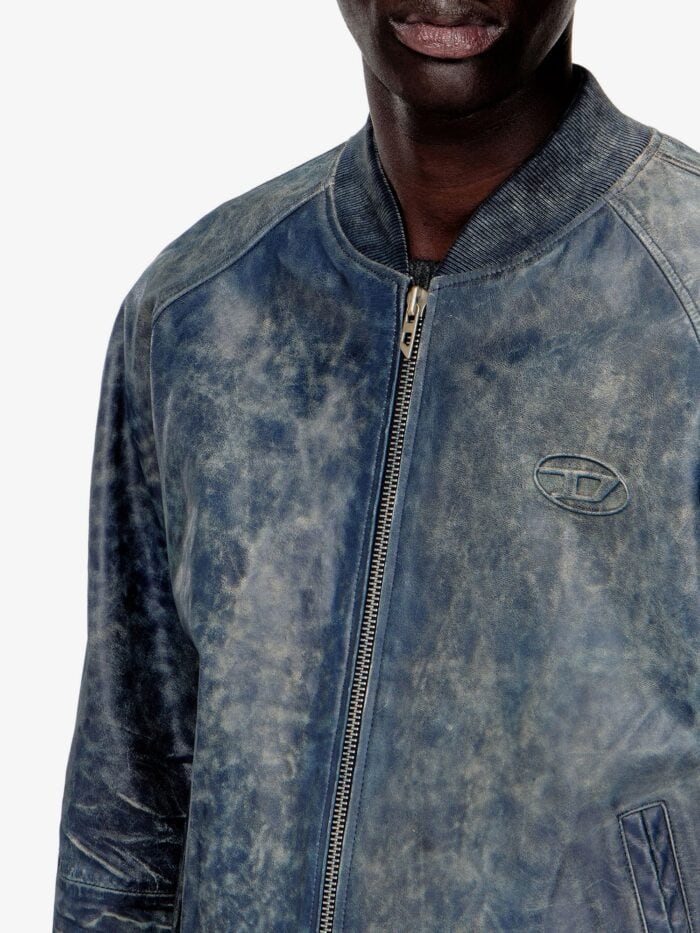 Diesel L-Cobb Leather Jacket