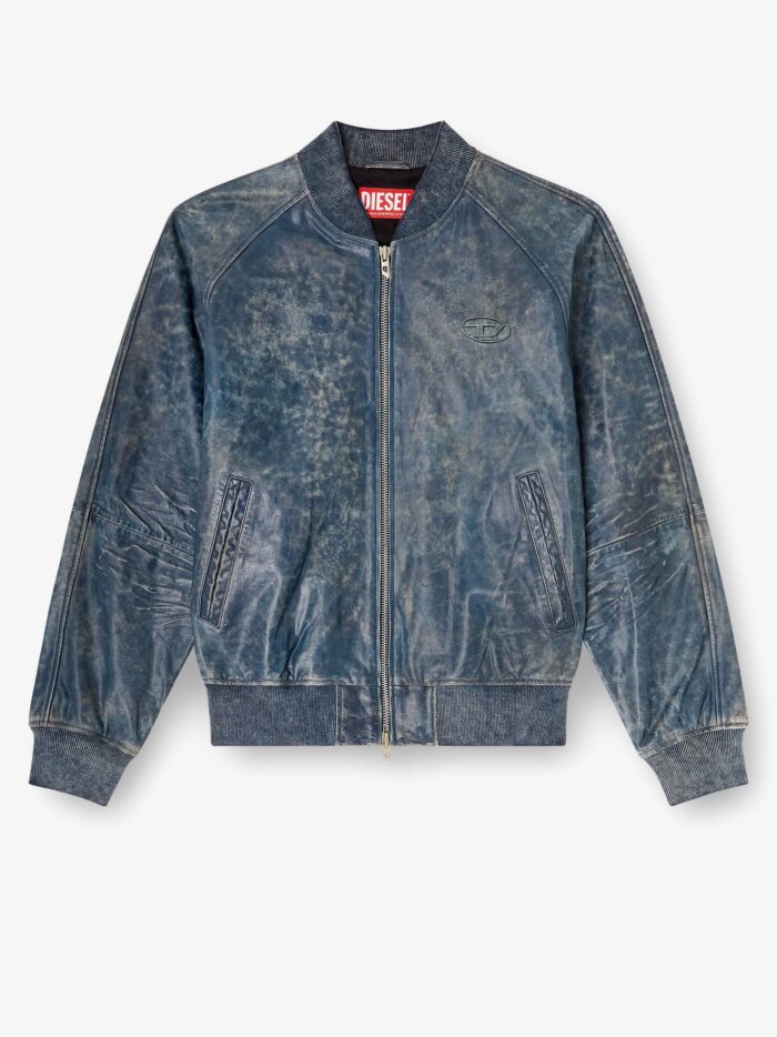 diesel l cobb leather jacket Diesel L-Cobb Leather Jacket