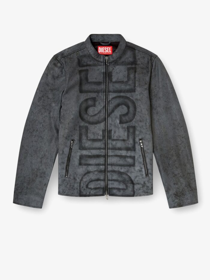 Diesel L-Evert-A Biker Leather Jacket