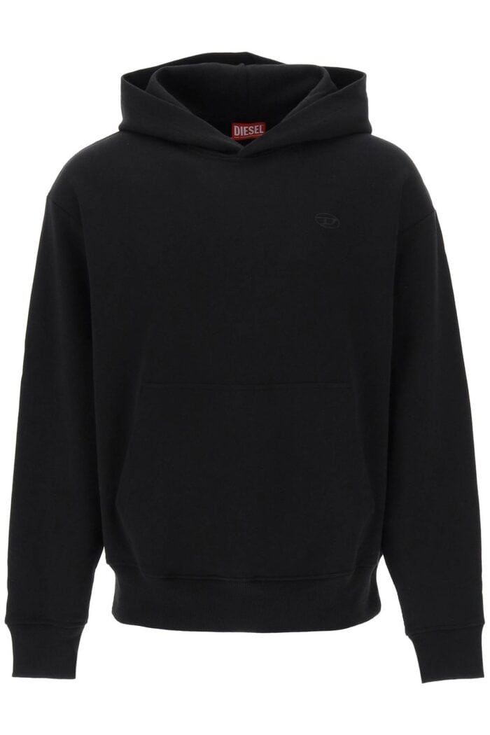 DIESEL Logo Embroidered Hoodie