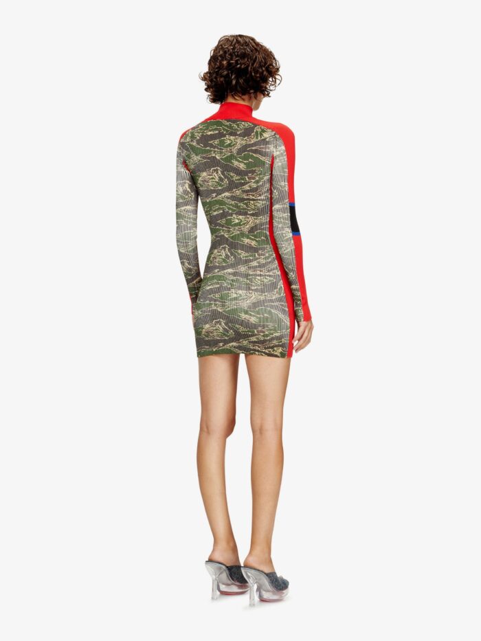 Diesel M-Camok Viscose Short Dress