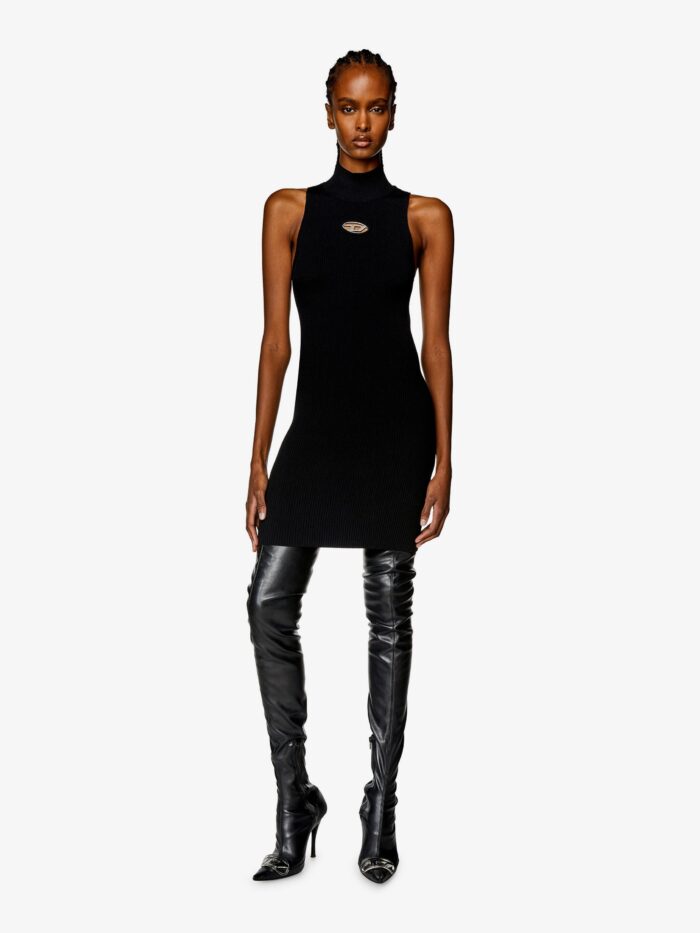 Diesel M-Onervax Viscose Blend Short Dress