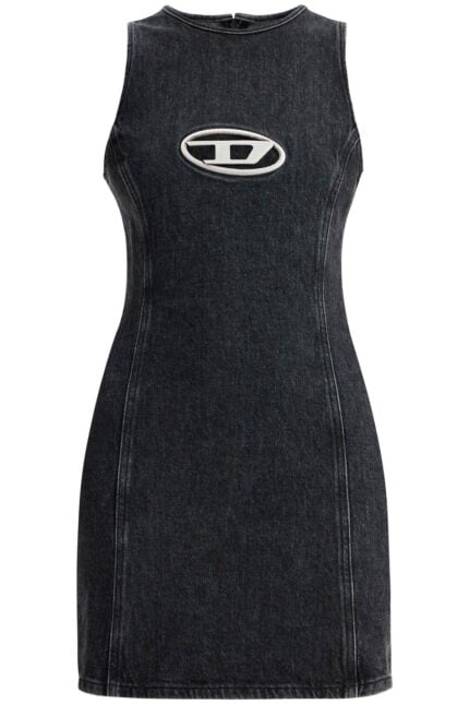 DIESEL Mini Denim Dress In Seven Words