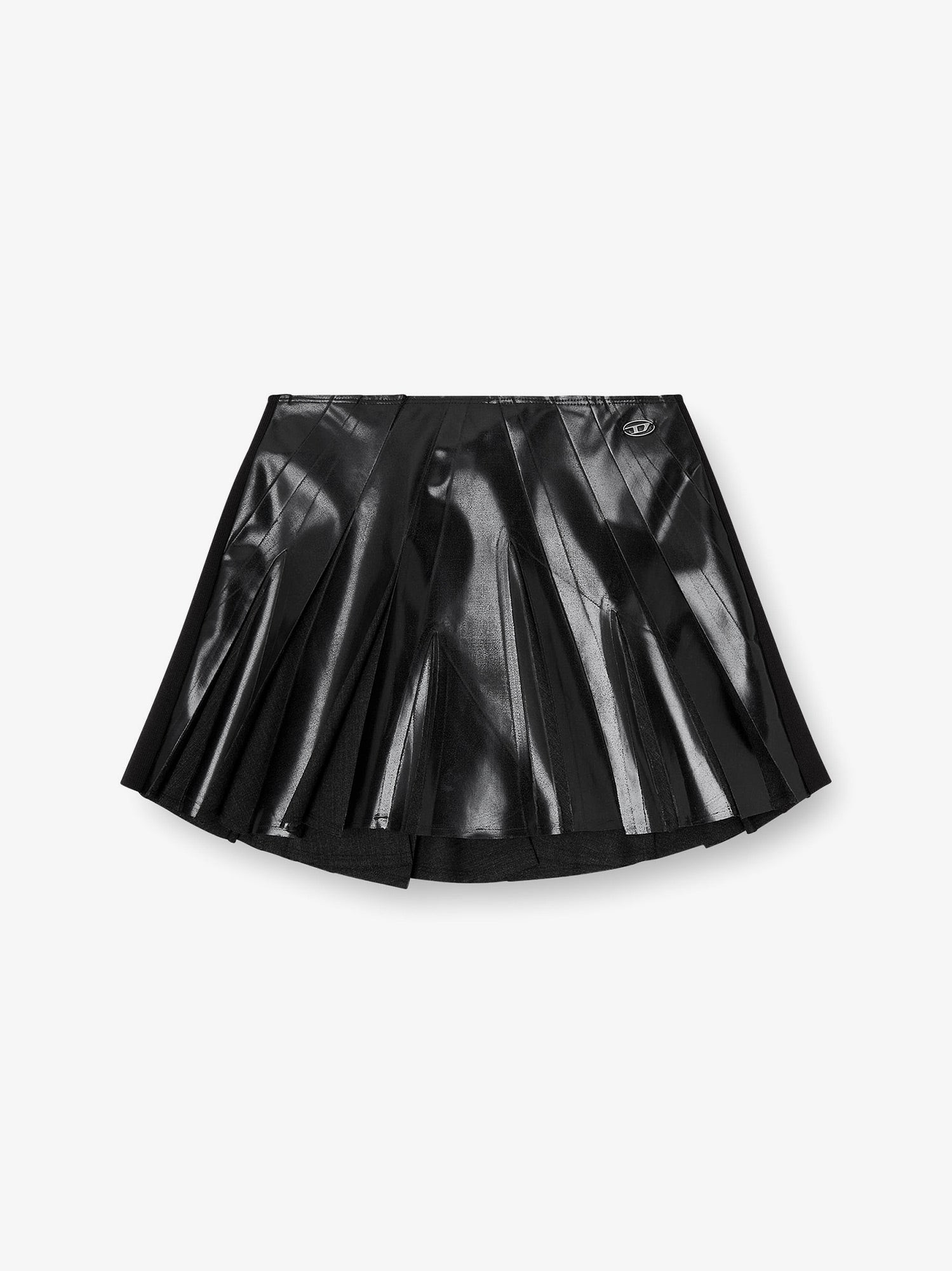Diesel O-Zirc--S1 Virgin Wool Blend Skirt
