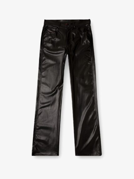Diesel P-Lain Faux-leather Trousers