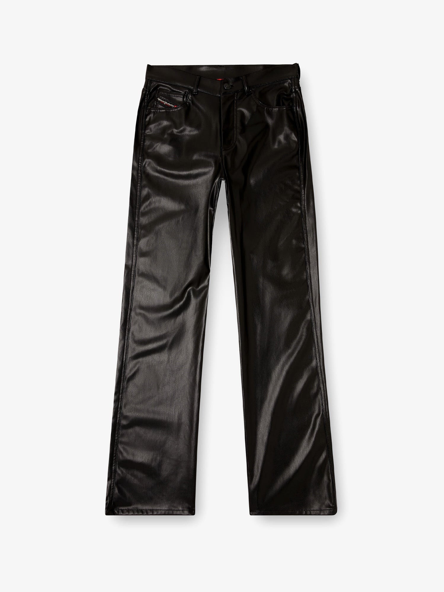 Diesel P-Lain Faux-leather Trousers