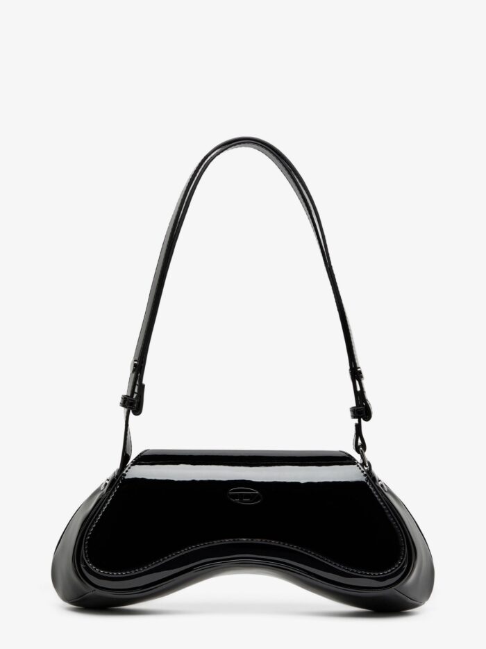 Diesel Play Crossbody Patent Fabric Bag