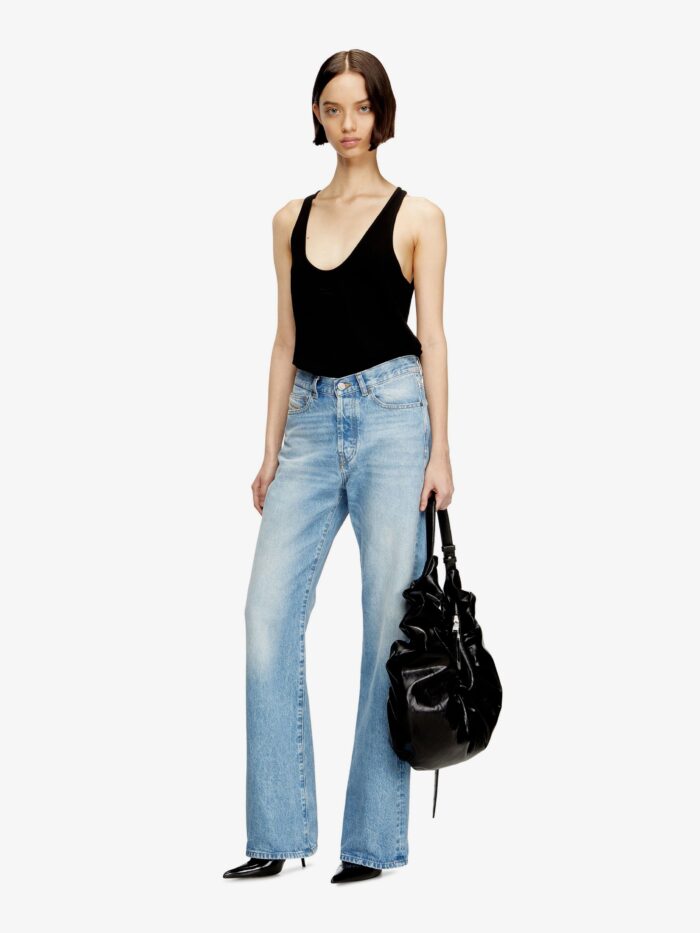 Diesel Ribbed Cotton Tank Top