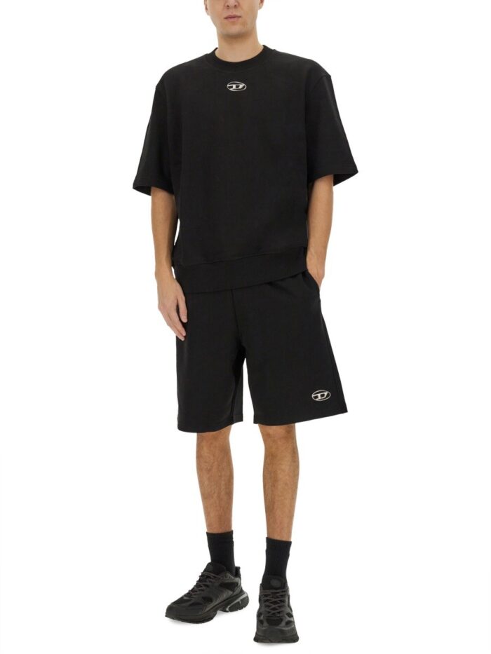 Diesel "S-COOLING-L1" HALF-SLEEVE SWEATSHIRT
