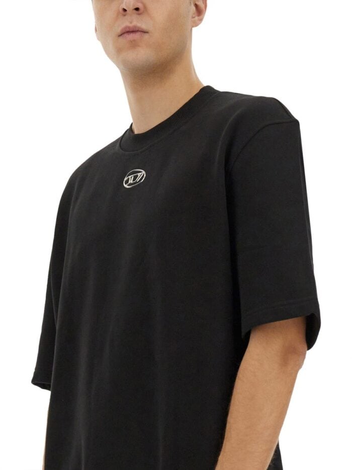 Diesel "S-COOLING-L1" HALF-SLEEVE SWEATSHIRT