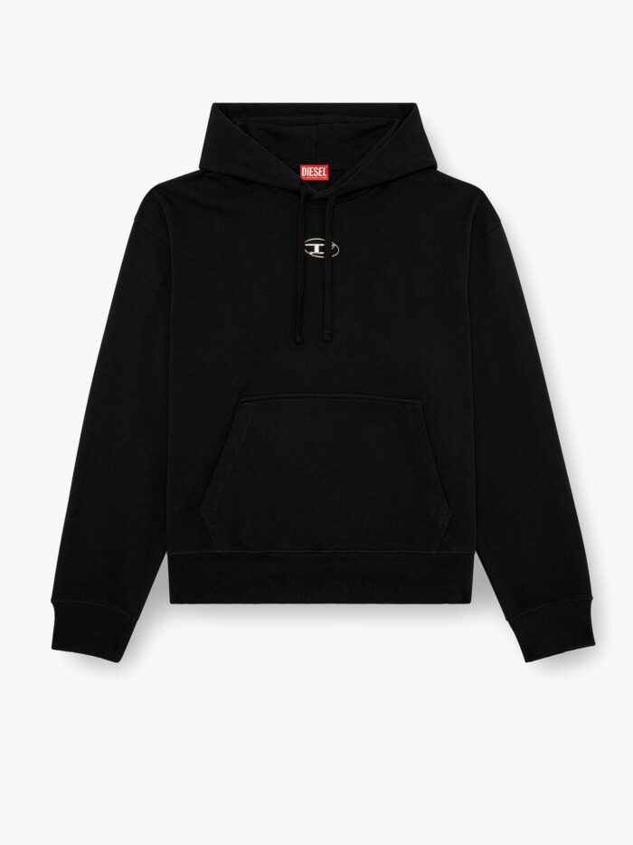 Diesel S-macs Biologic Cotton Sweatshirt With Frontal Logo
