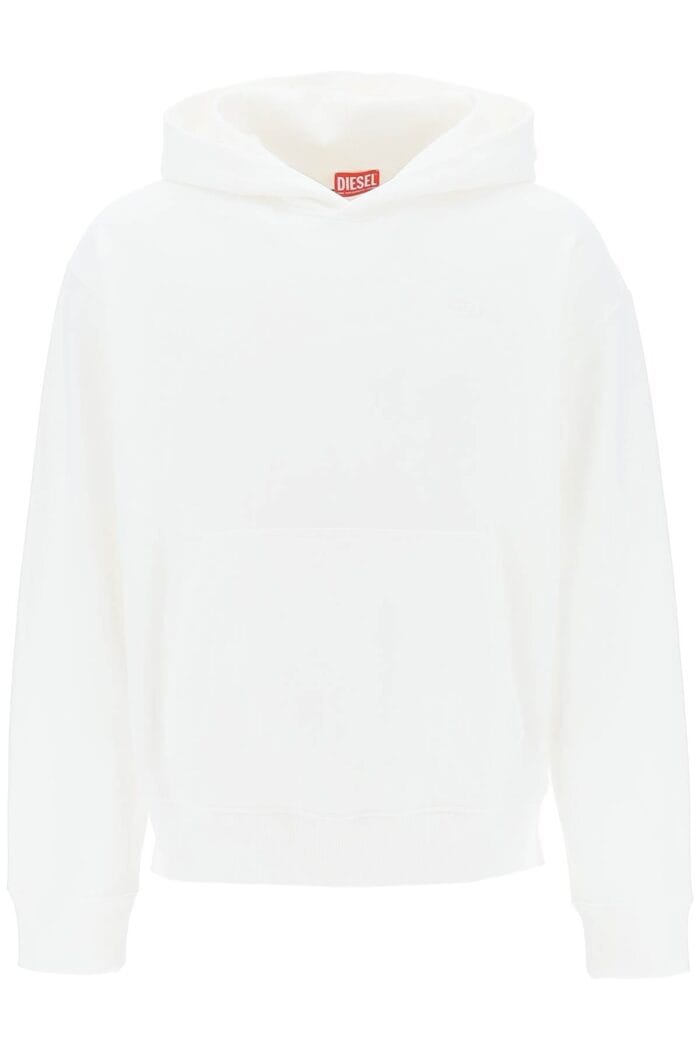 Diesel 's-macs-hood-megoval' Hoodie With Logo Embroidery