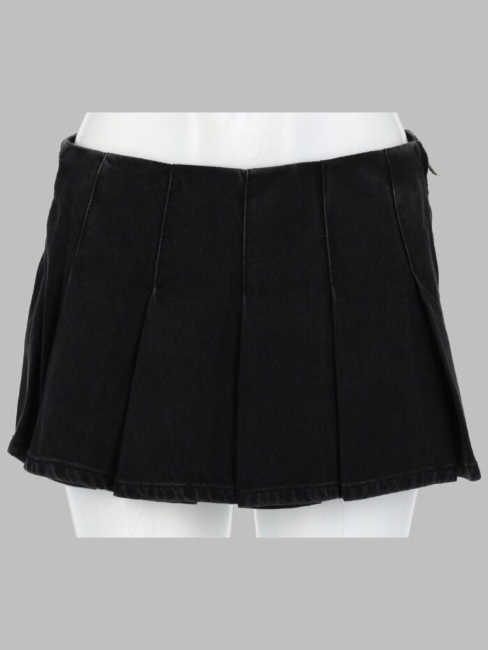 Diesel SKORT A PIEGHE IN DENIM