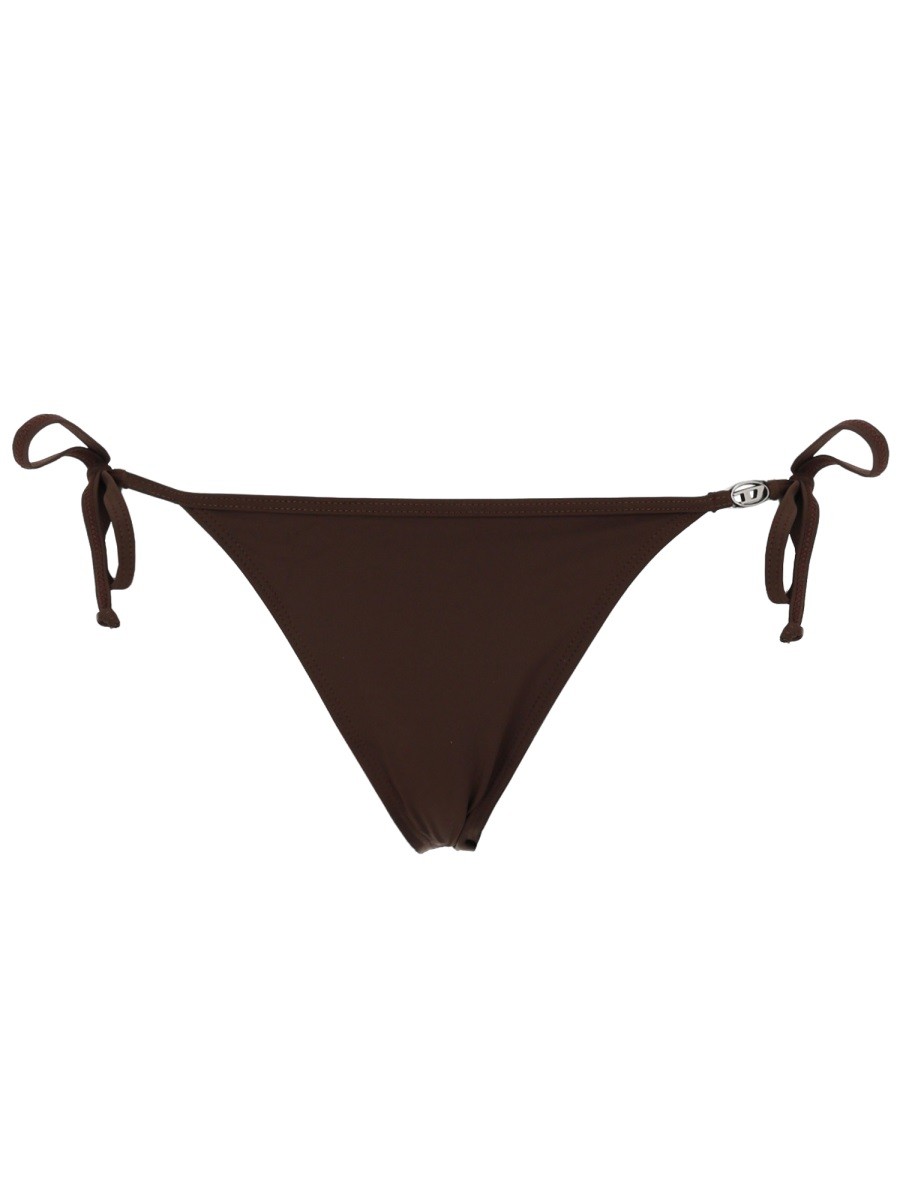 Diesel SLIP BIKINI CON DETTAGLIO OVAL D