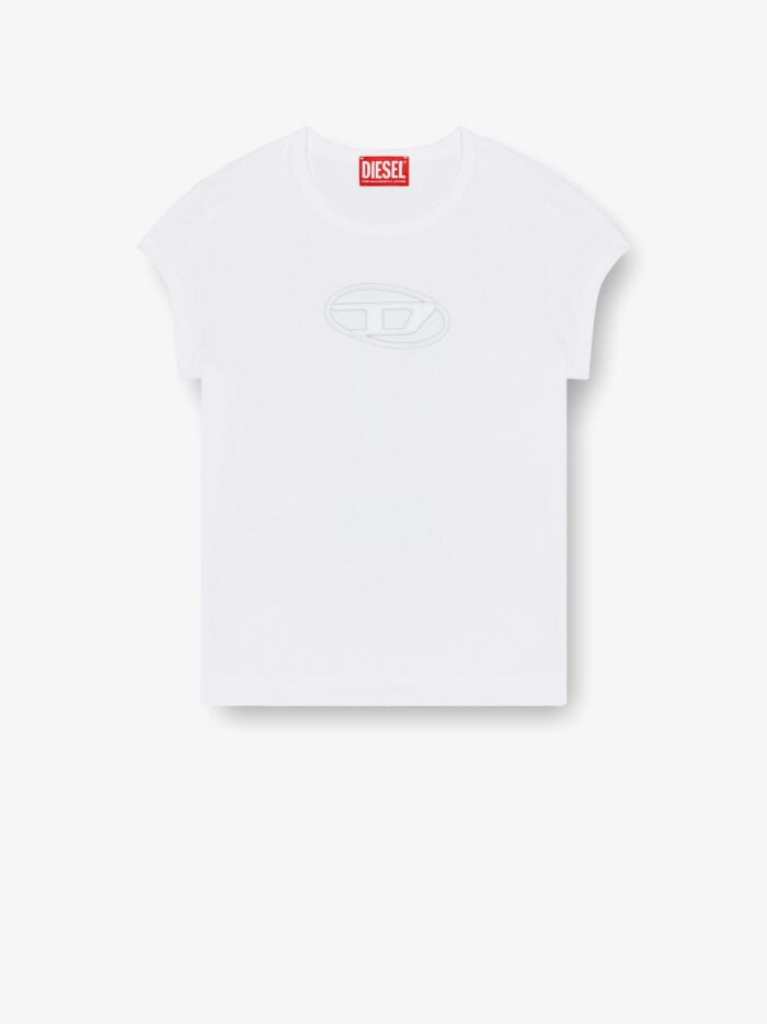 Diesel T-Angie T-shirt In Stretch Cotton