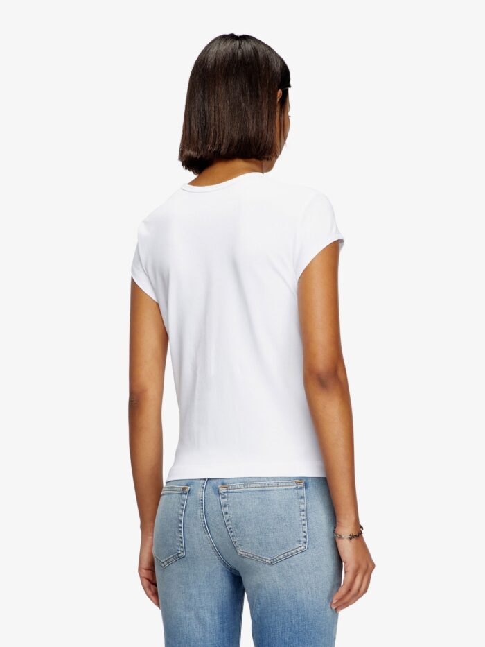 Diesel T-Angie T-shirt In Stretch Cotton