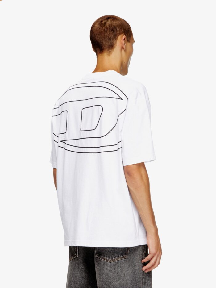 Diesel T-BOGGY-MEGOVAL-D Cotton T-shirt