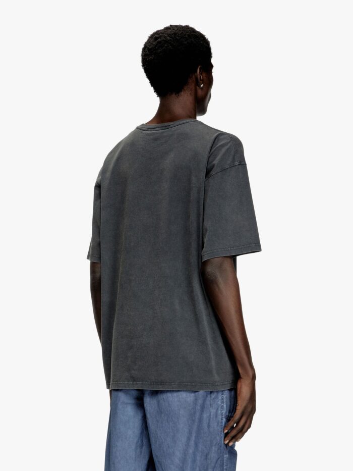 Diesel T-boxt T-shirt With Distressed Effect