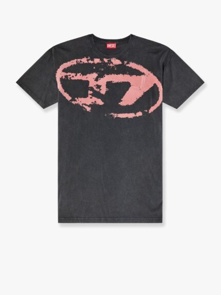 Diesel T-boxt T-shirt With Distressed Effect