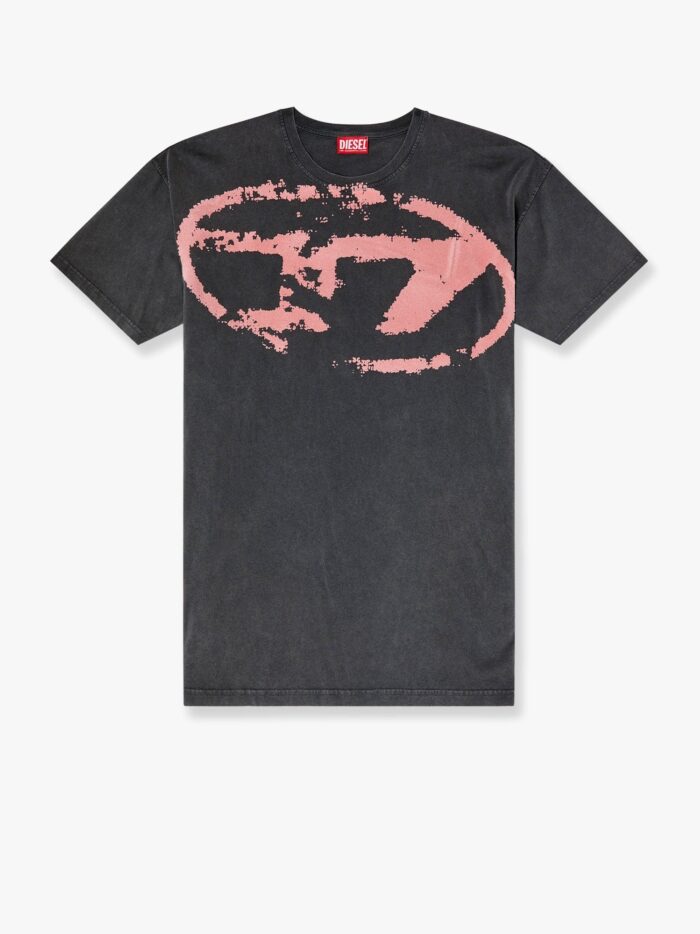 Diesel T-boxt T-shirt With Distressed Effect