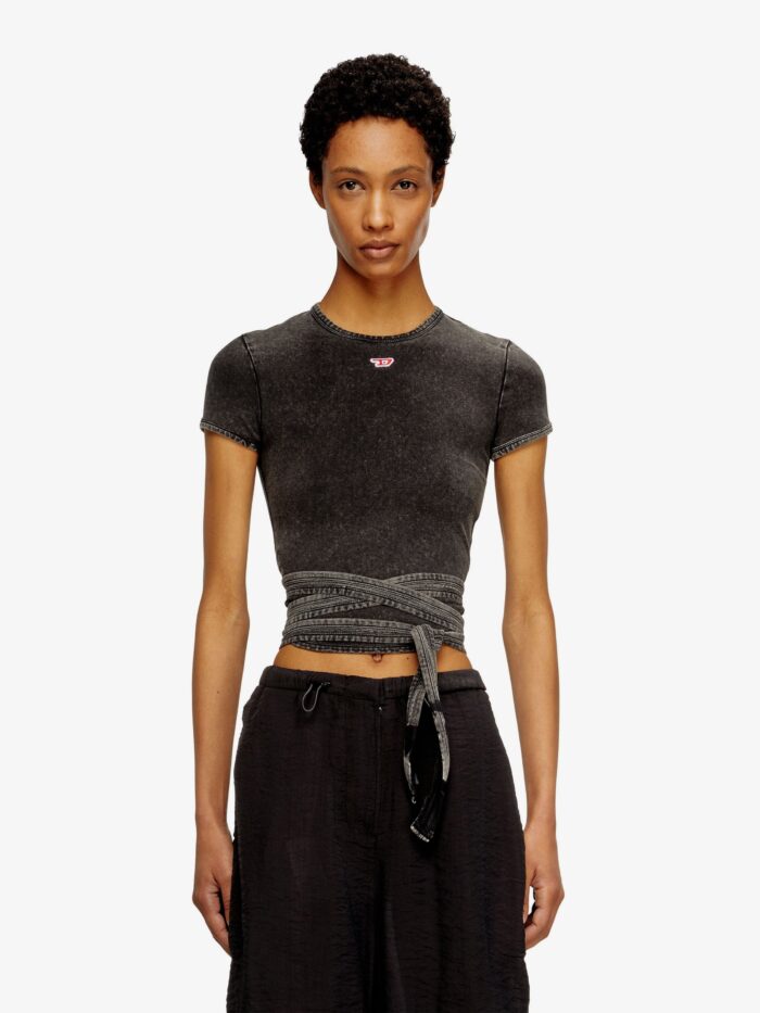 Diesel T-Bunny Tail-R1 Cotton T-shirt