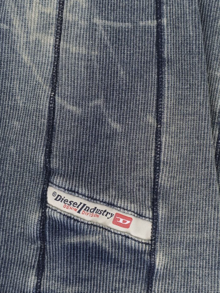 Diesel T-go Stretch Cotton Top With Used Effect