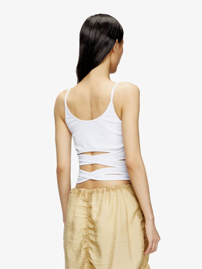 Diesel T-Leya-Tail Stretch Cotton Top