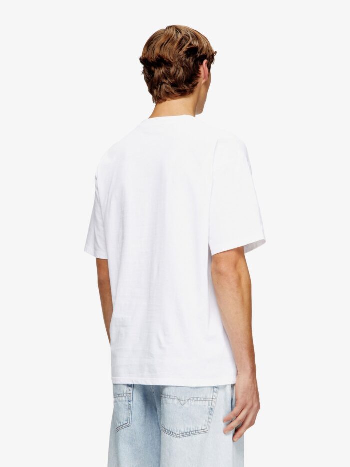 Diesel T-LUCIEN-IHBI Cotton T-shirt