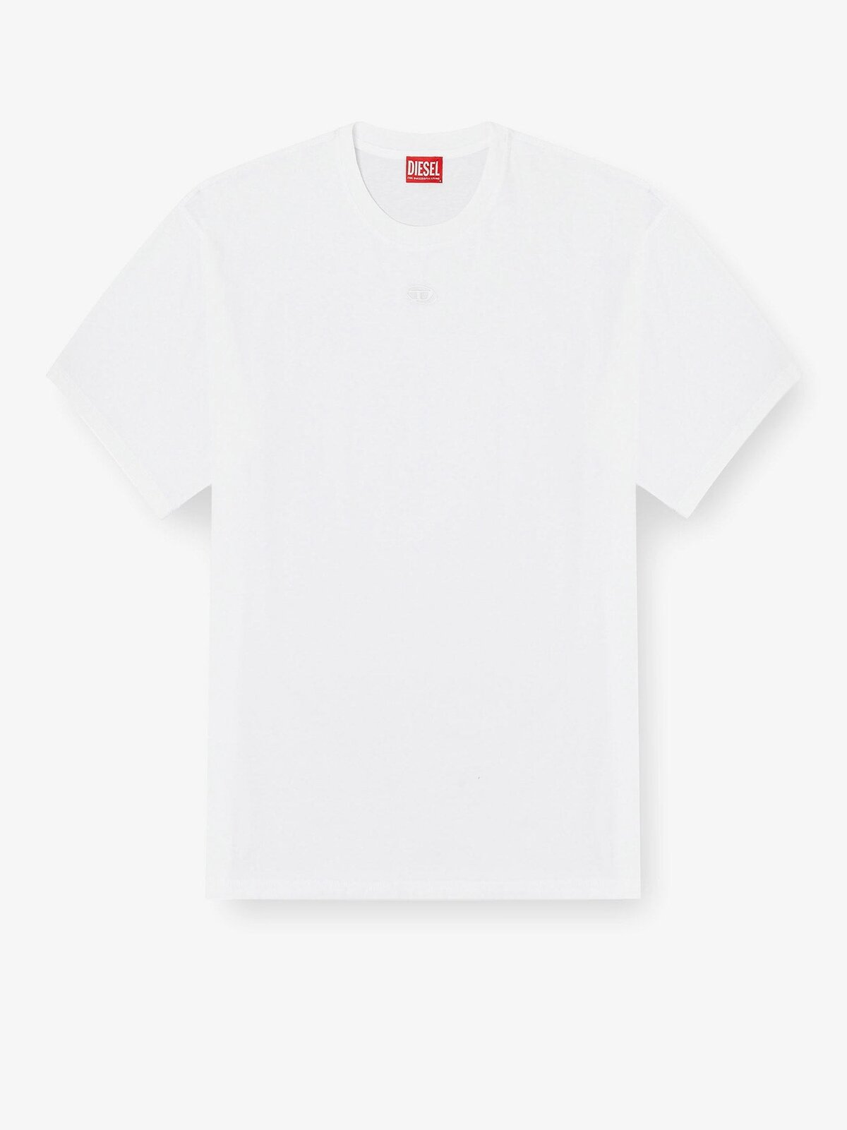 Diesel T-LUCIEN-IHBI Cotton T-shirt