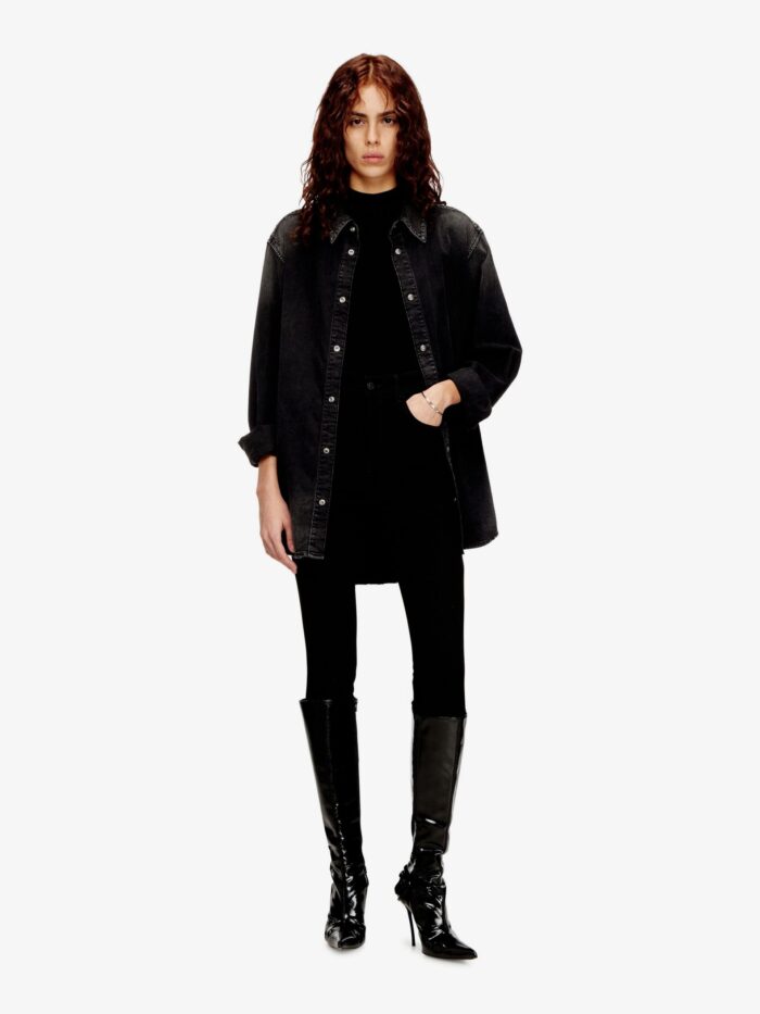 Diesel T-MOKKY-SL-MICRODIV Tank Top In Stretch Viscose