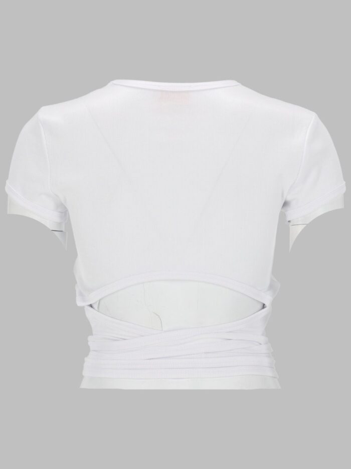 Diesel T-SHIRT A COSTINE CON LACCI